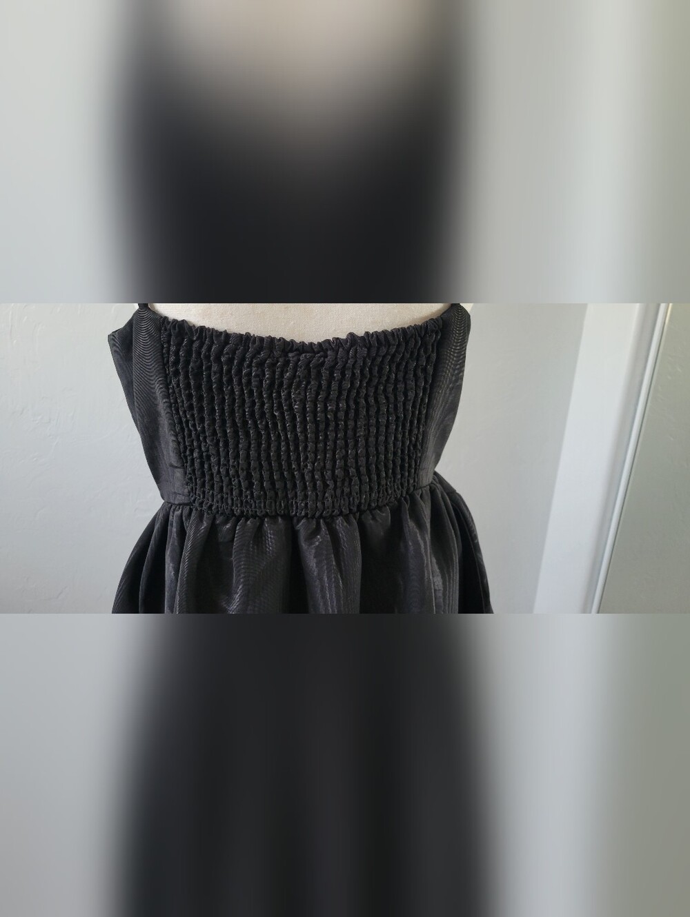 Kate Spade Tiered Maxi S Winter Autumn Wedding Guest Little Black Cocktail Dress - Picture 10 of 11